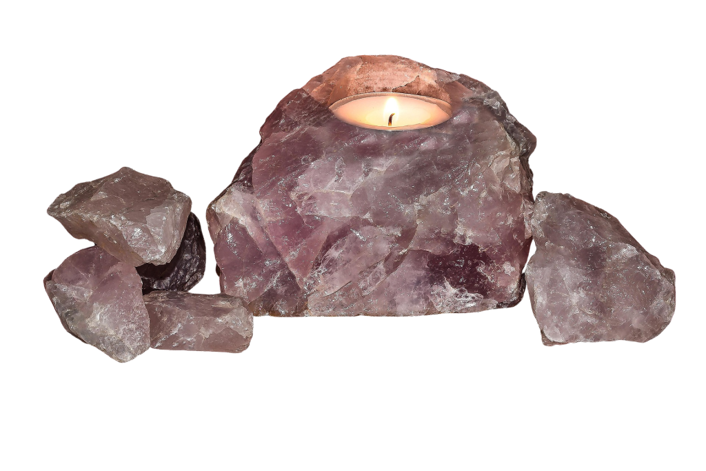 Bild von Rosenquarz Licht